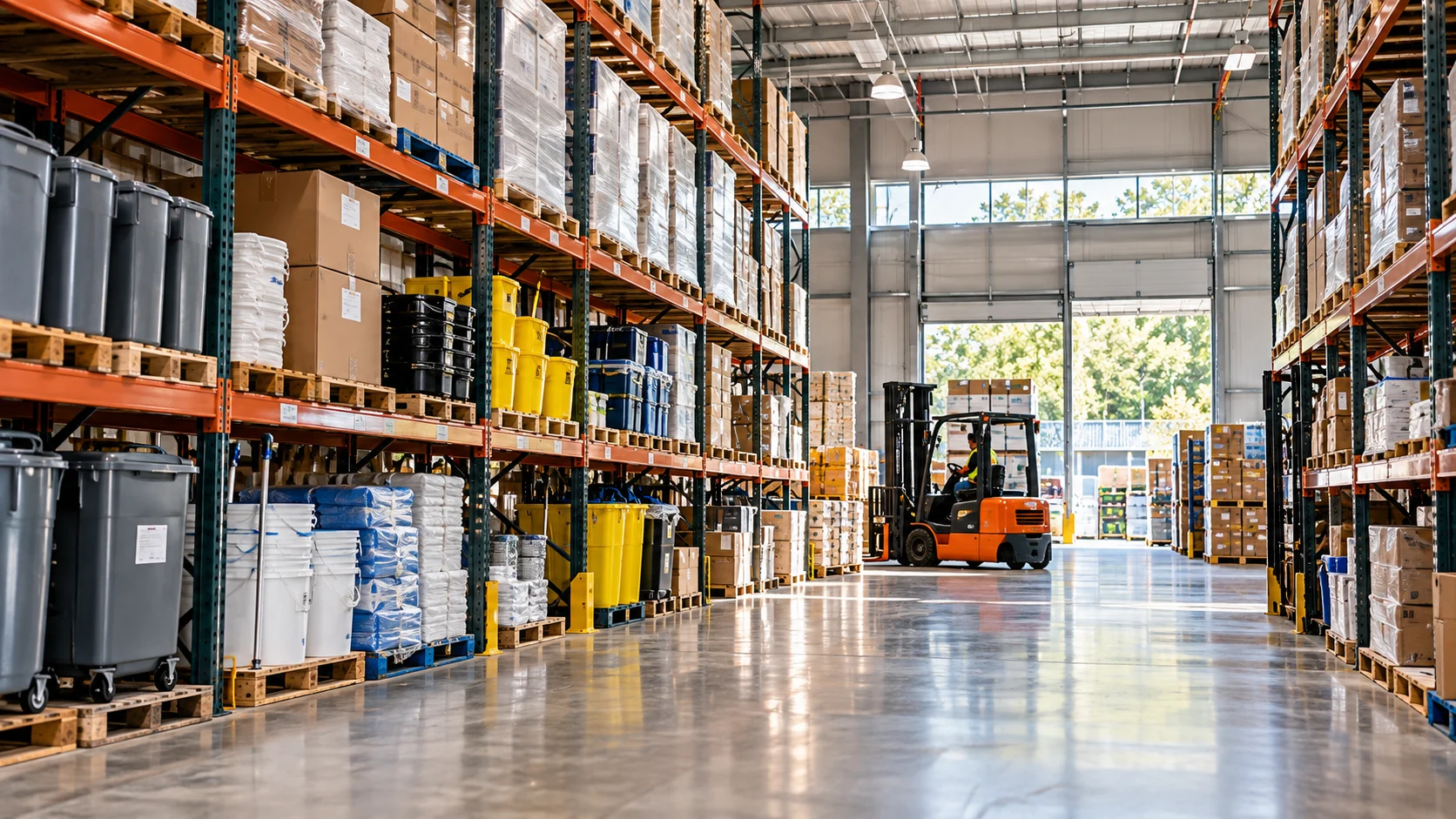 Warehouse supplies and materials handling